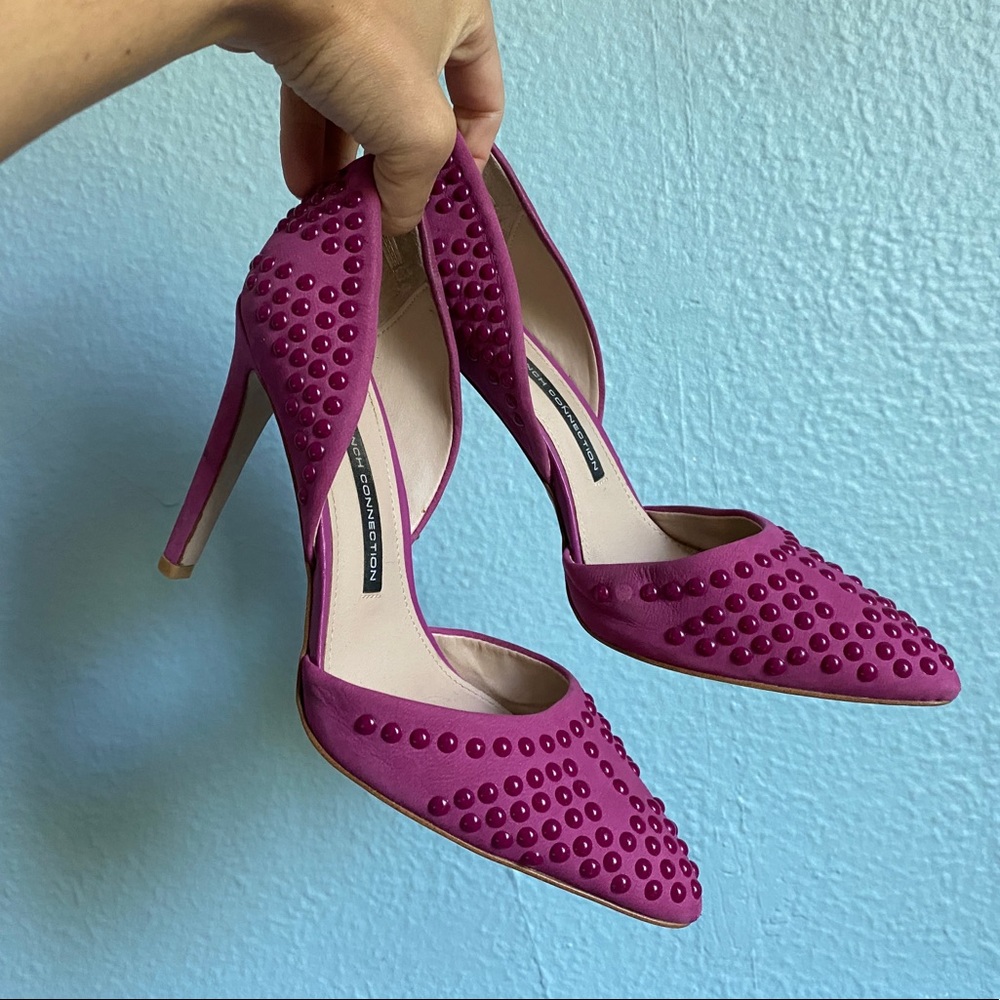 Pink French Connection heels